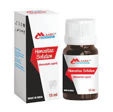 Hemostatic Agent Dental Care Oral Surgery Moisture Control Gingival Treatment